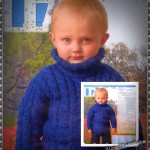 лый свитер для мальчика